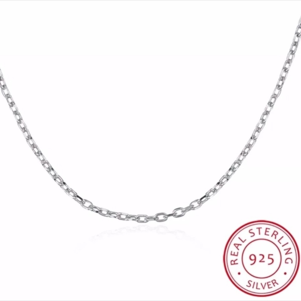925 Sterling Silver Necklaces Mint You get 5 Assor - Picture 4 of 4